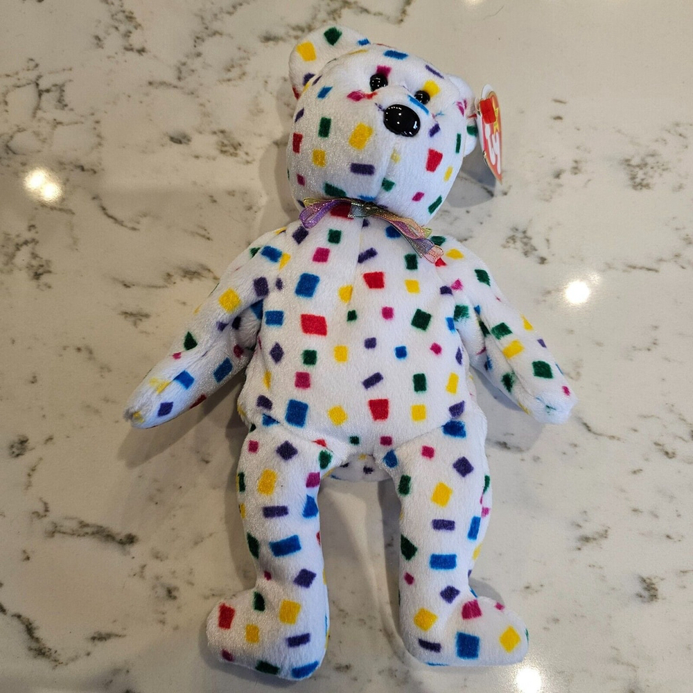 TY 2K The Bear TY beanie baby - Picture 2 of 10
